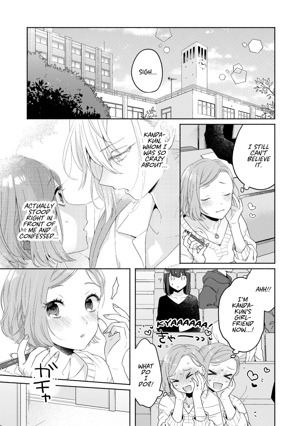 Handsome Girl and Sheltered Girl Chapter 2 page 1 - Chapter 2