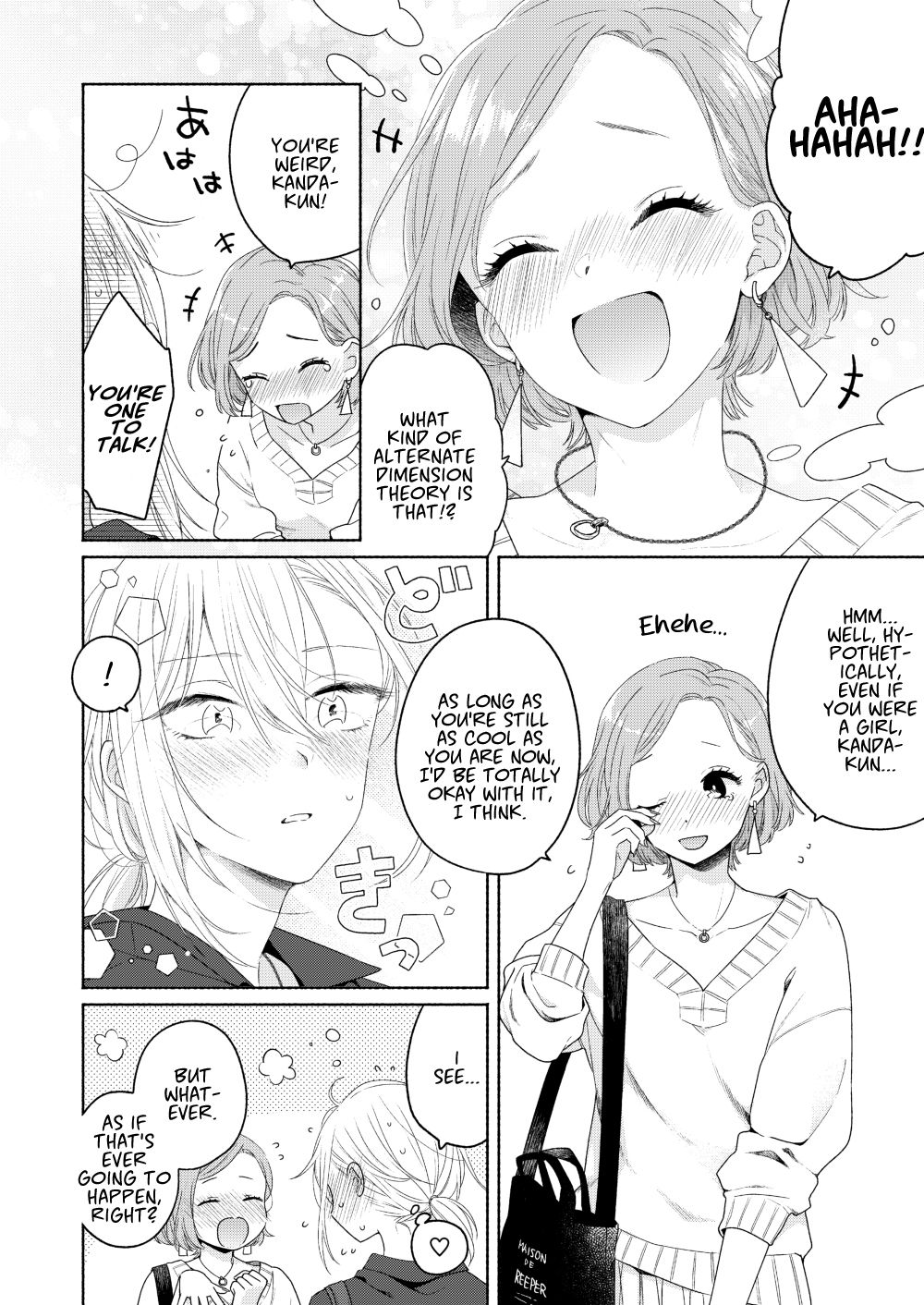 Handsome Girl and Sheltered Girl Chapter 2 page 22 - Chapter 2