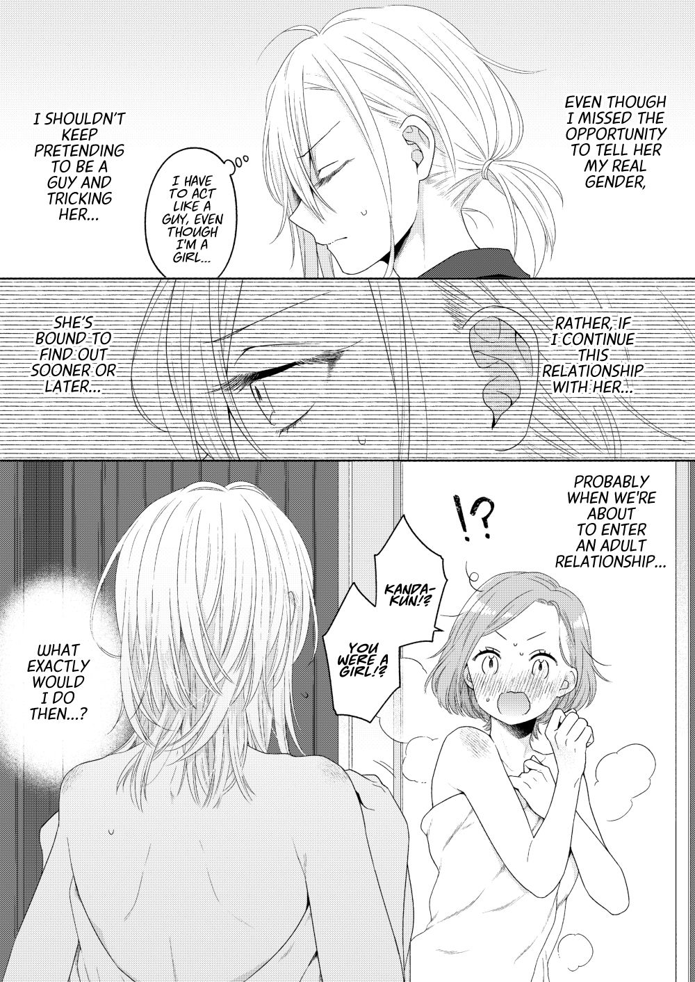 Handsome Girl and Sheltered Girl Chapter 2 page 9 - Chapter 2