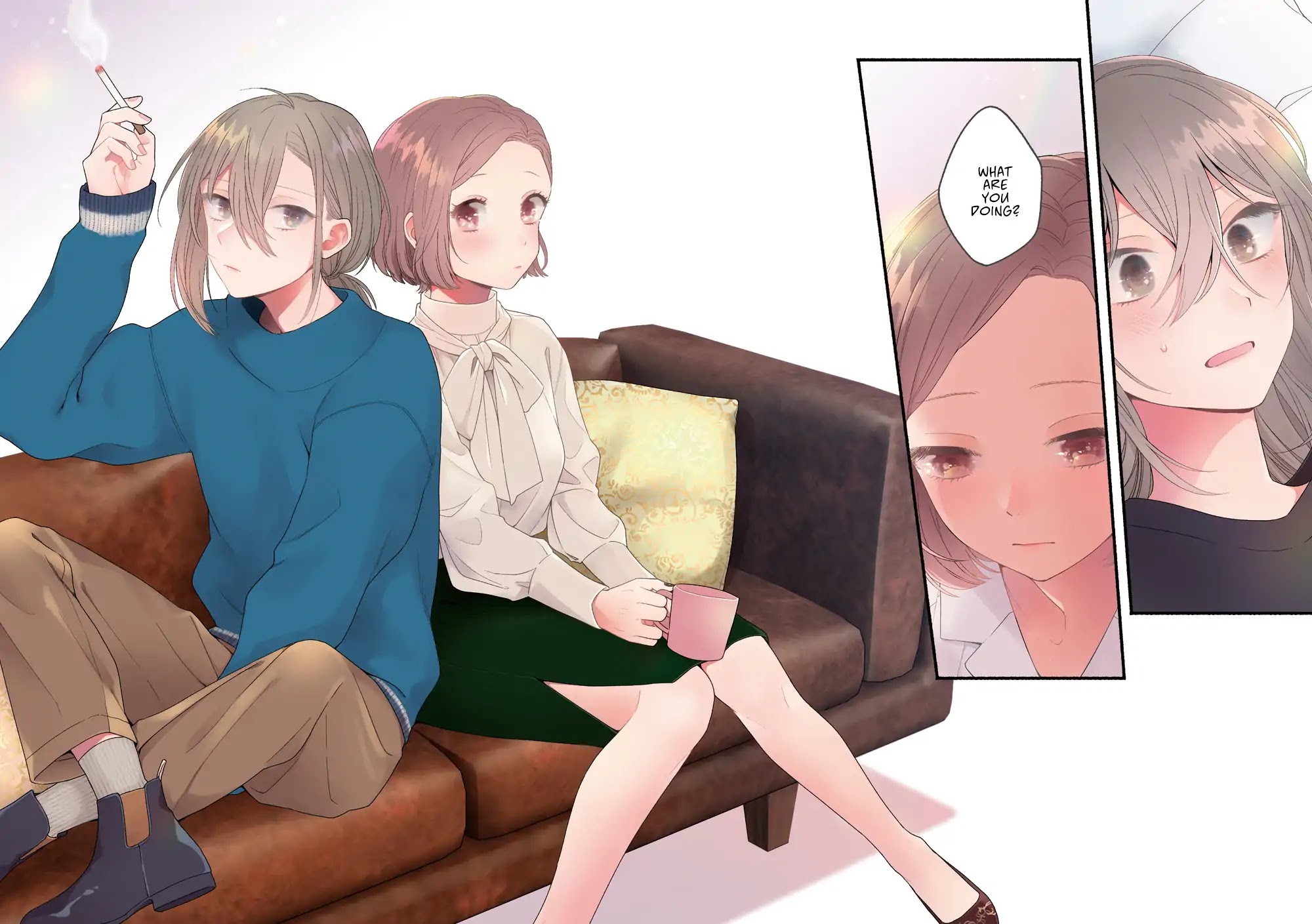 Handsome Girl and Sheltered Girl Chapter 3 page 2 - Chapter 3