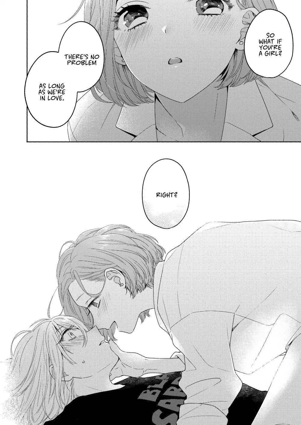 Handsome Girl and Sheltered Girl Chapter 3 page 6 - Chapter 3