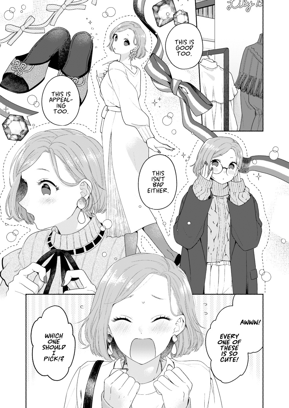 Handsome Girl and Sheltered Girl Chapter 4 page 1 - Chapter 4