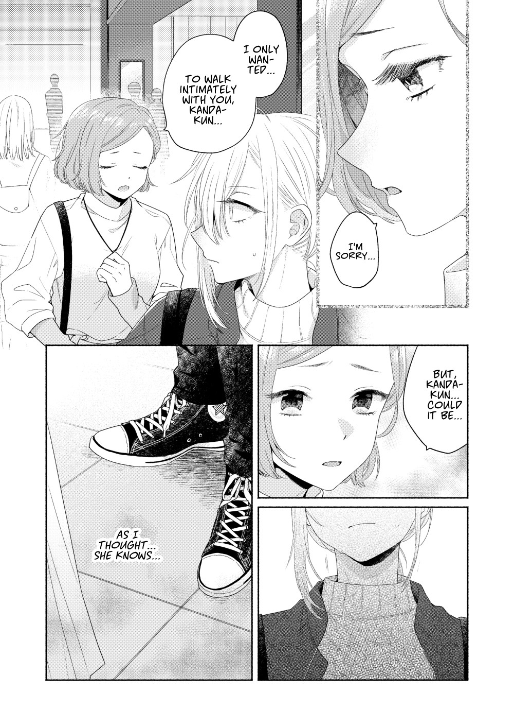 Handsome Girl and Sheltered Girl Chapter 4 page 16 - Chapter 4