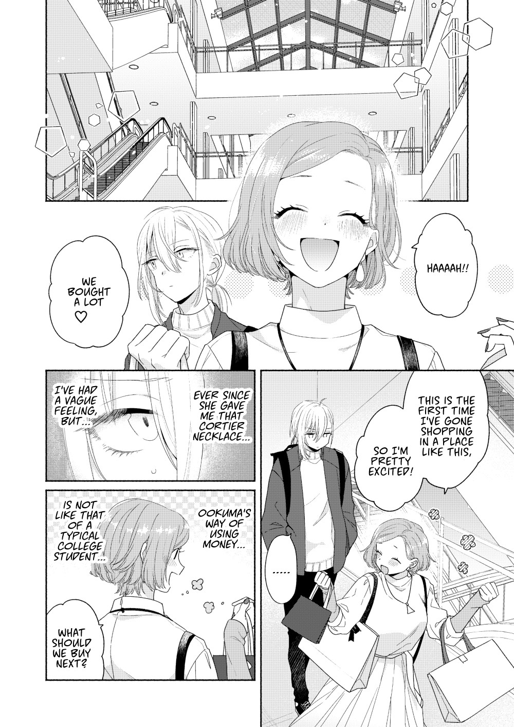Handsome Girl and Sheltered Girl Chapter 4 page 4 - Chapter 4