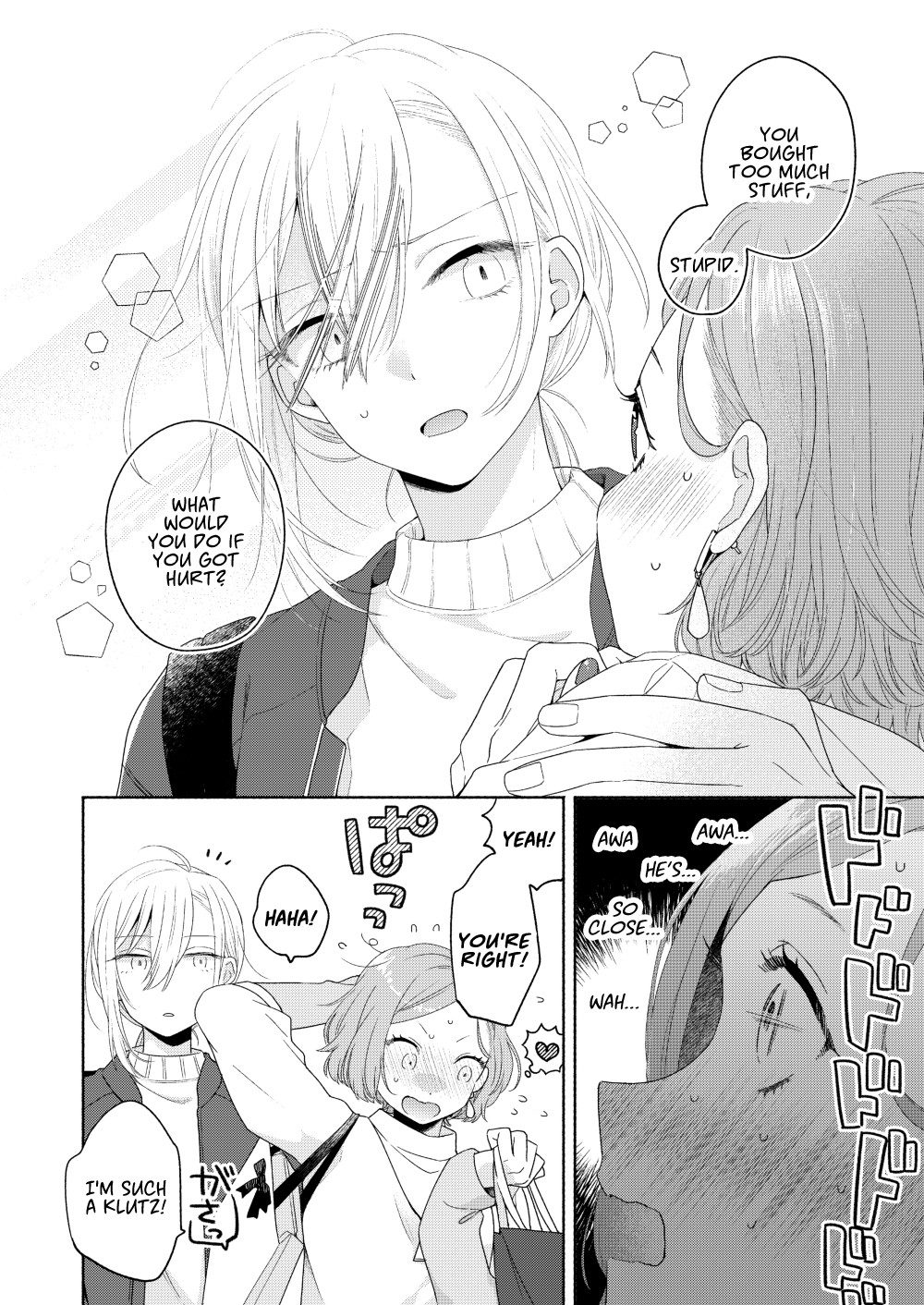 Handsome Girl and Sheltered Girl Chapter 4 page 6 - Chapter 4