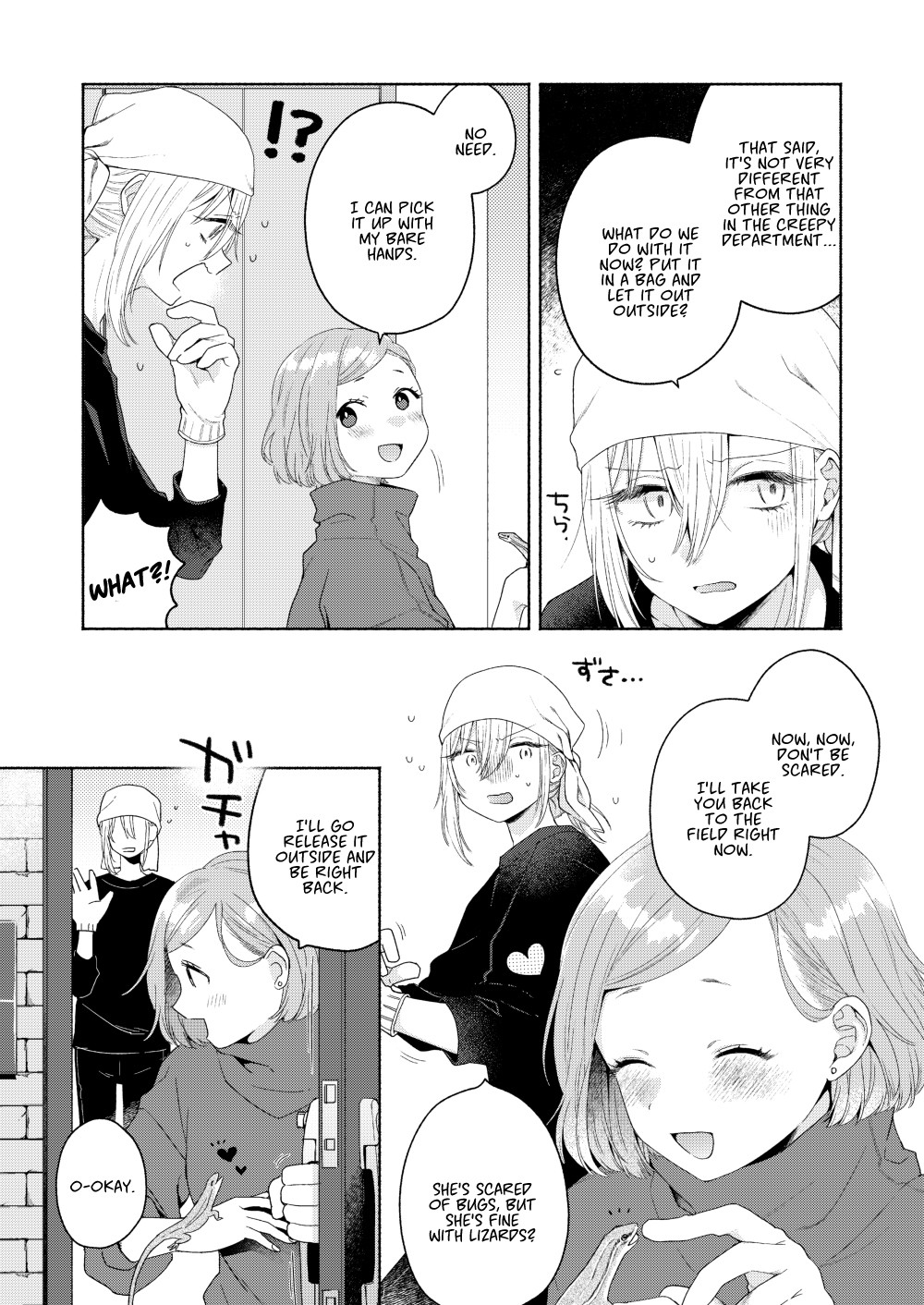 Handsome Girl and Sheltered Girl Chapter 5 page 23 - Chapter 5