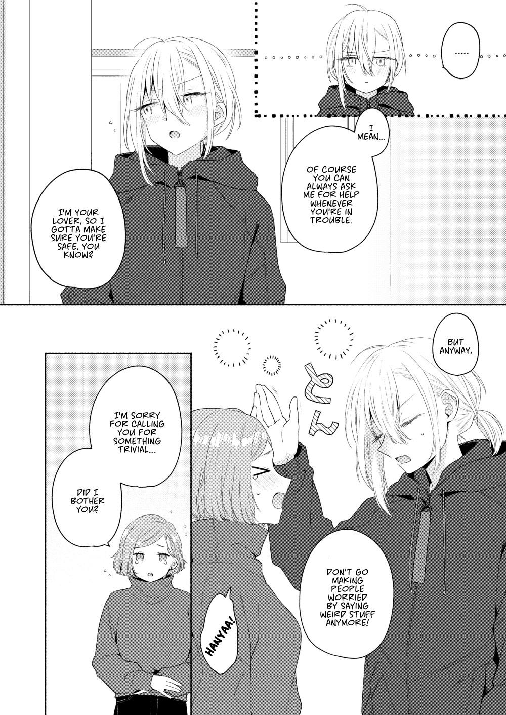 Handsome Girl and Sheltered Girl Chapter 5 page 6 - Chapter 5