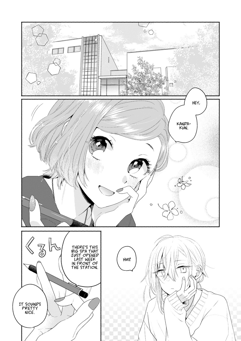 Handsome Girl and Sheltered Girl Chapter 6 page 1 - Chapter 6