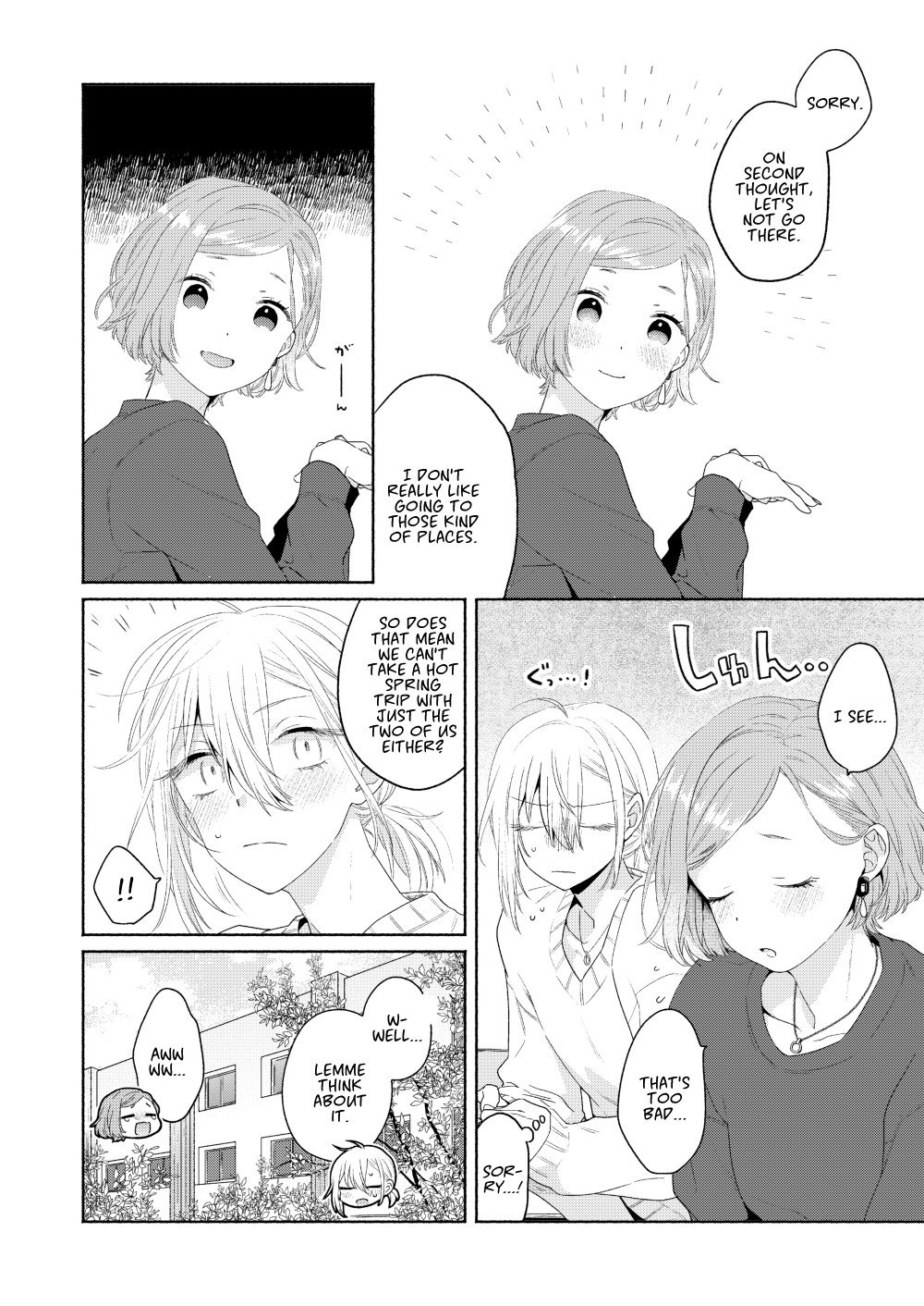 Handsome Girl and Sheltered Girl Chapter 6 page 6 - Chapter 6