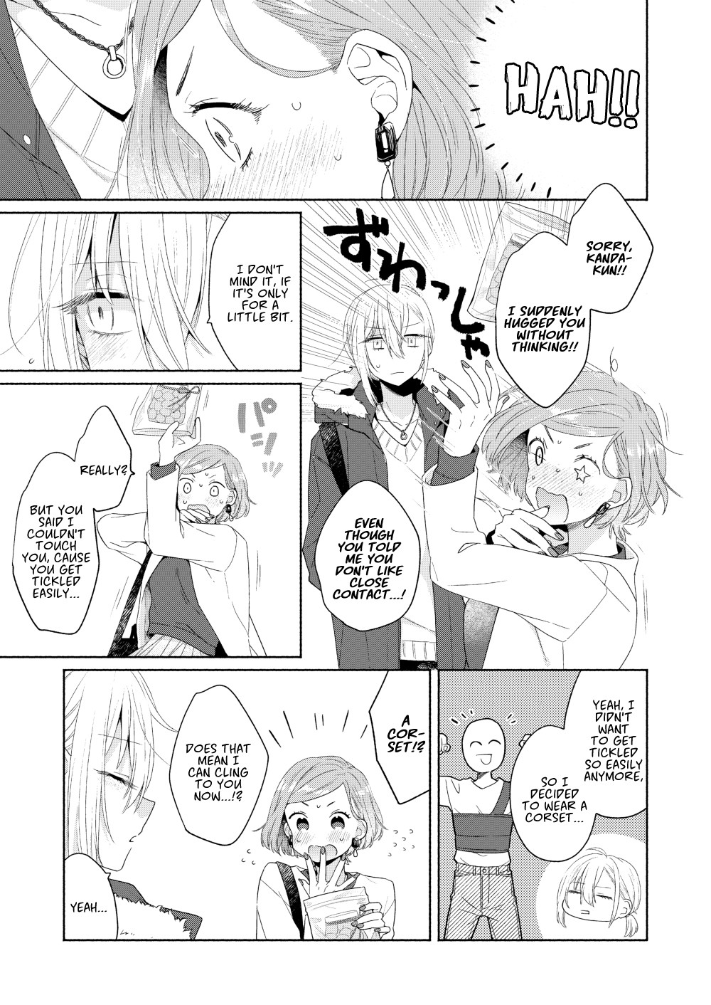 Handsome Girl and Sheltered Girl Chapter 6 page 9 - Chapter 6