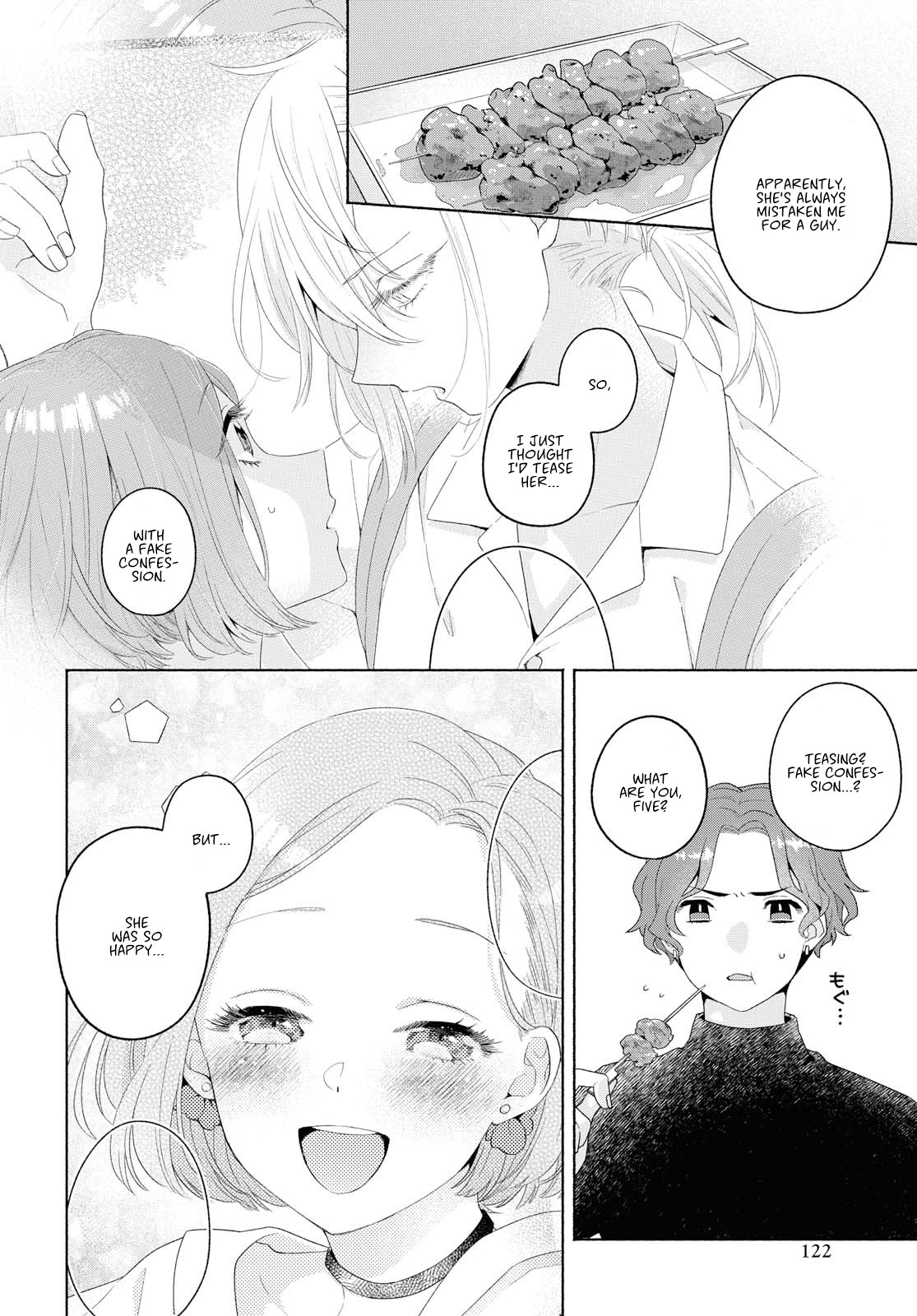 Handsome Girl and Sheltered Girl Chapter 7 page 16 - Chapter 7