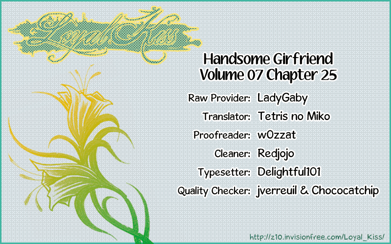 Handsome Girlfriend Chapter 25 page 1 - Chapter 25