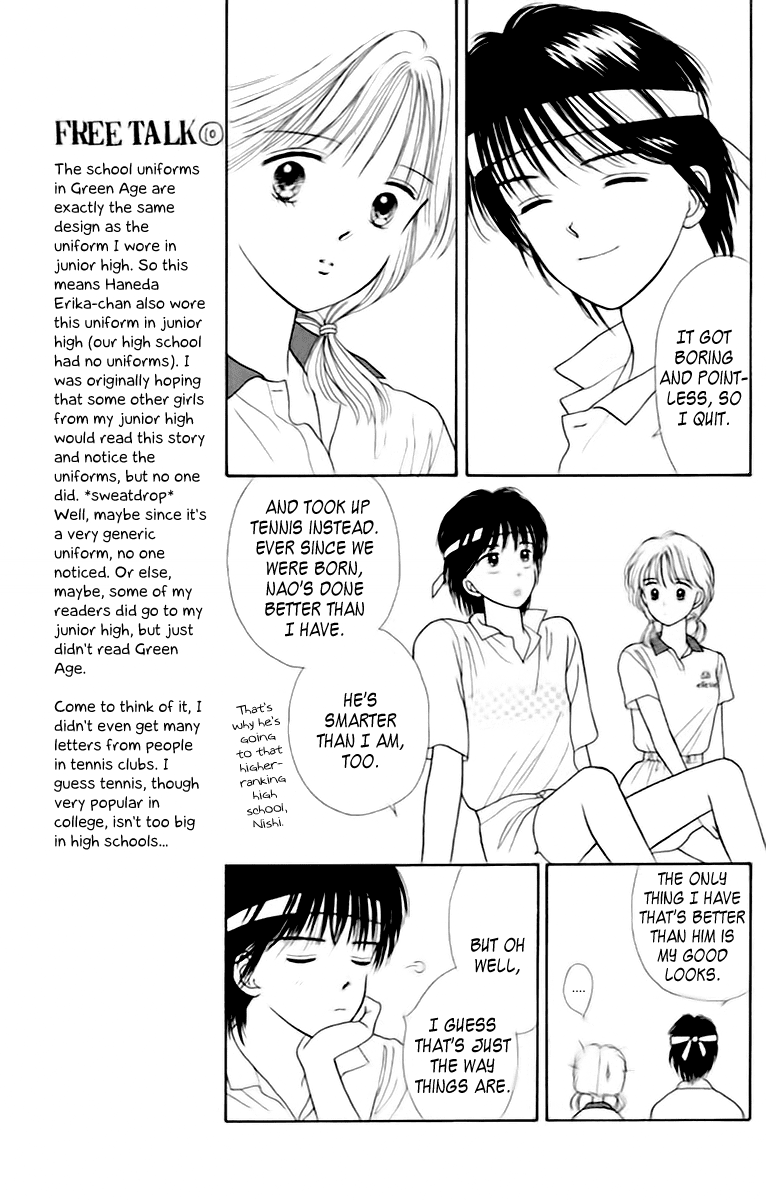 Handsome Girlfriend Chapter 35.5 page 15 - Chapter 35.5: Green Age