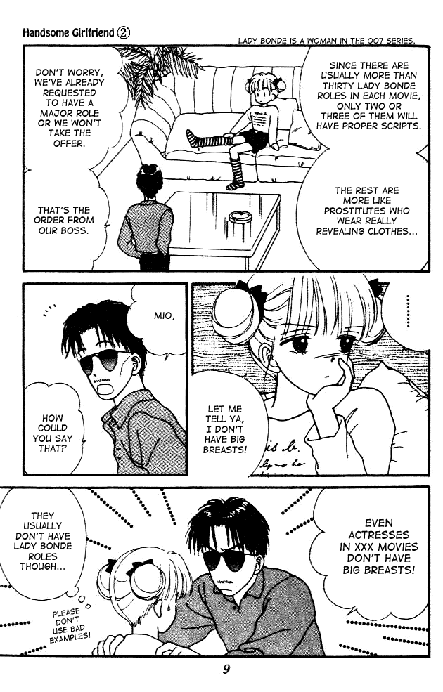 Handsome Girlfriend Chapter 5 page 10 - Chapter 5