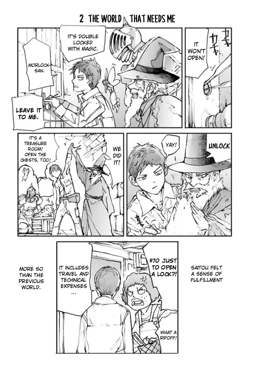 Handyman Saitou In Another World Chapter 1 page 3 - Chapter 1