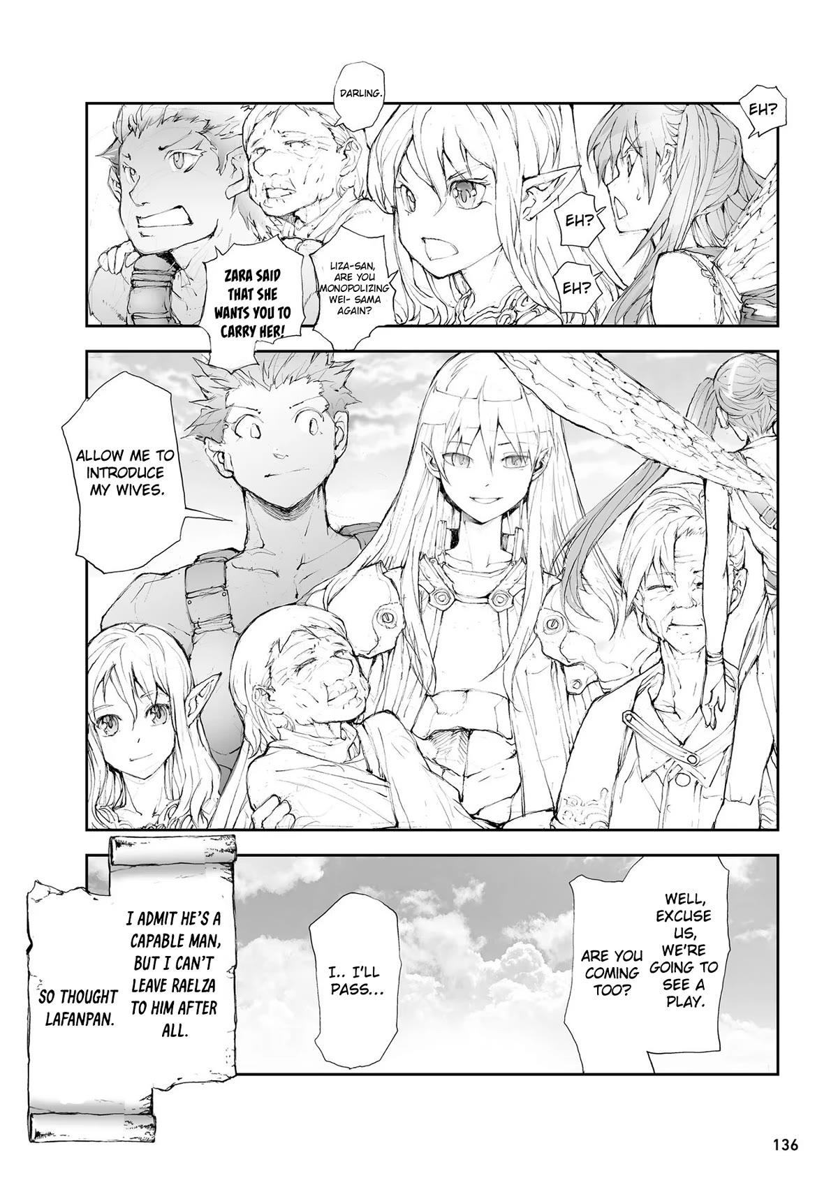 Handyman Saitou In Another World Chapter 103 page 5 - Chapter 103: Is the Most Popular Man in the Great Labyrinth Actually the Moonlight Fairy's Type?