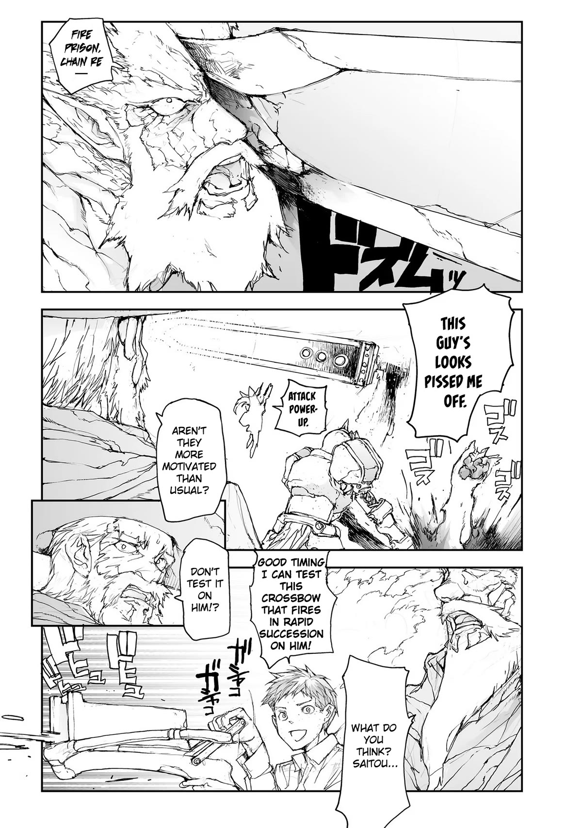 Handyman Saitou In Another World Chapter 104 page 4 - Chapter 104: Manticore