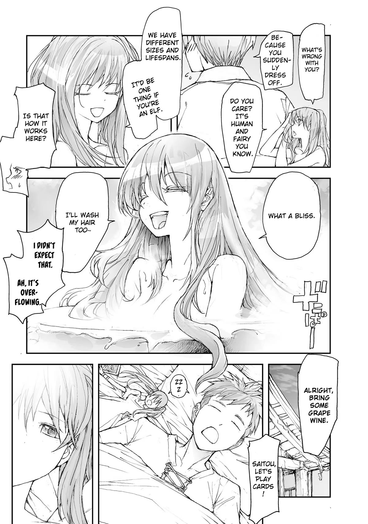 Handyman Saitou In Another World Chapter 106 page 4 - Chapter 106: Does the moonlight fairy dream of having a human-sized body? I