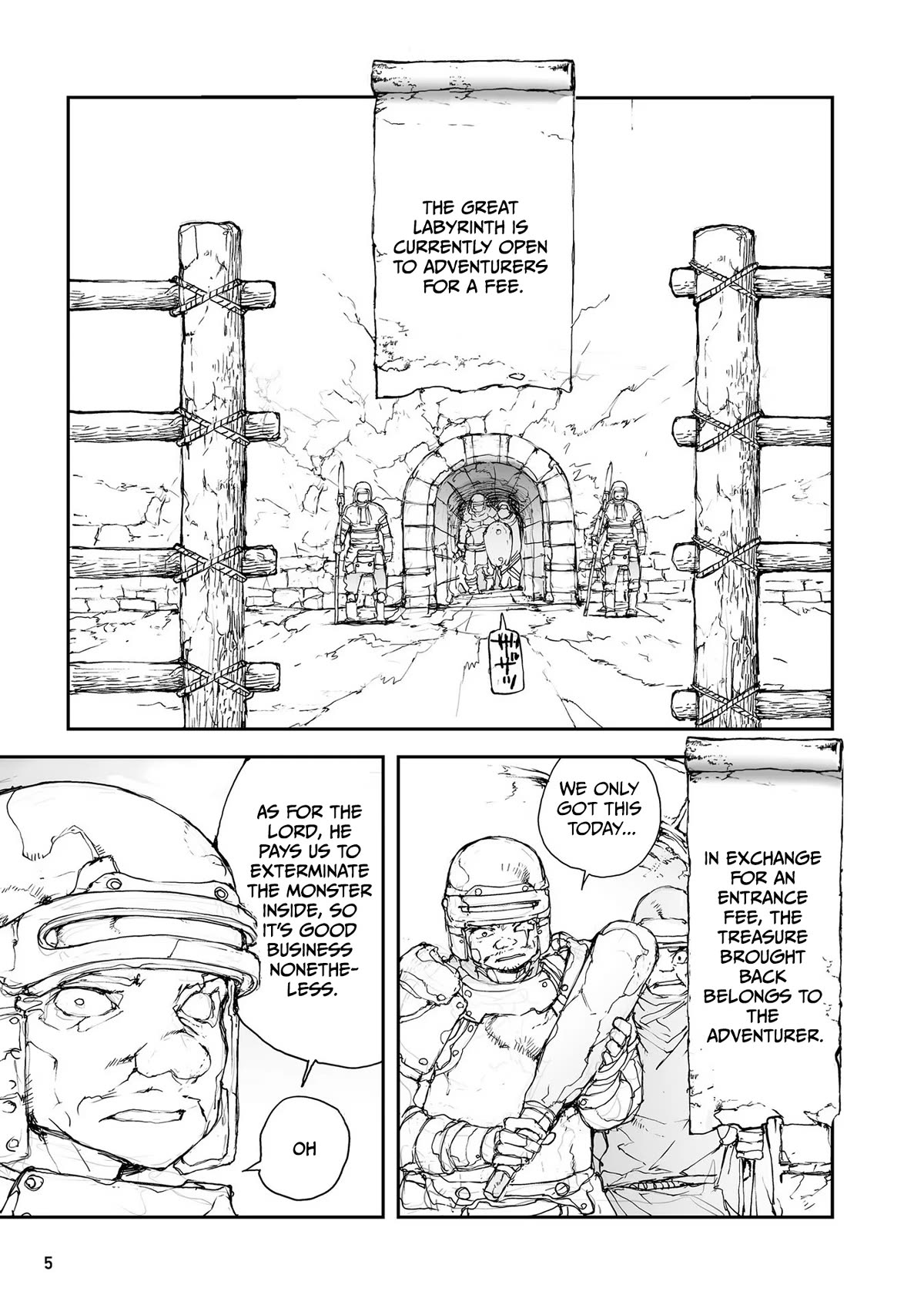Handyman Saitou In Another World Chapter 111 page 4 - Chapter 111: Prologue: Guide to The Great Labyrinth