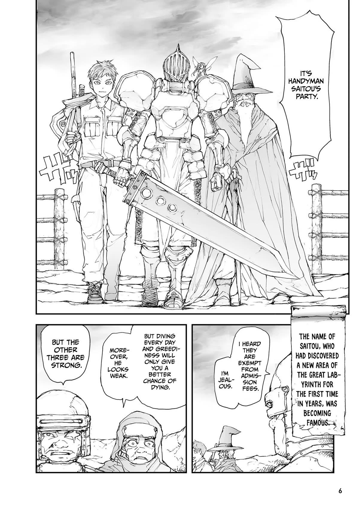 Handyman Saitou In Another World Chapter 111 page 5 - Chapter 111: Prologue: Guide to The Great Labyrinth