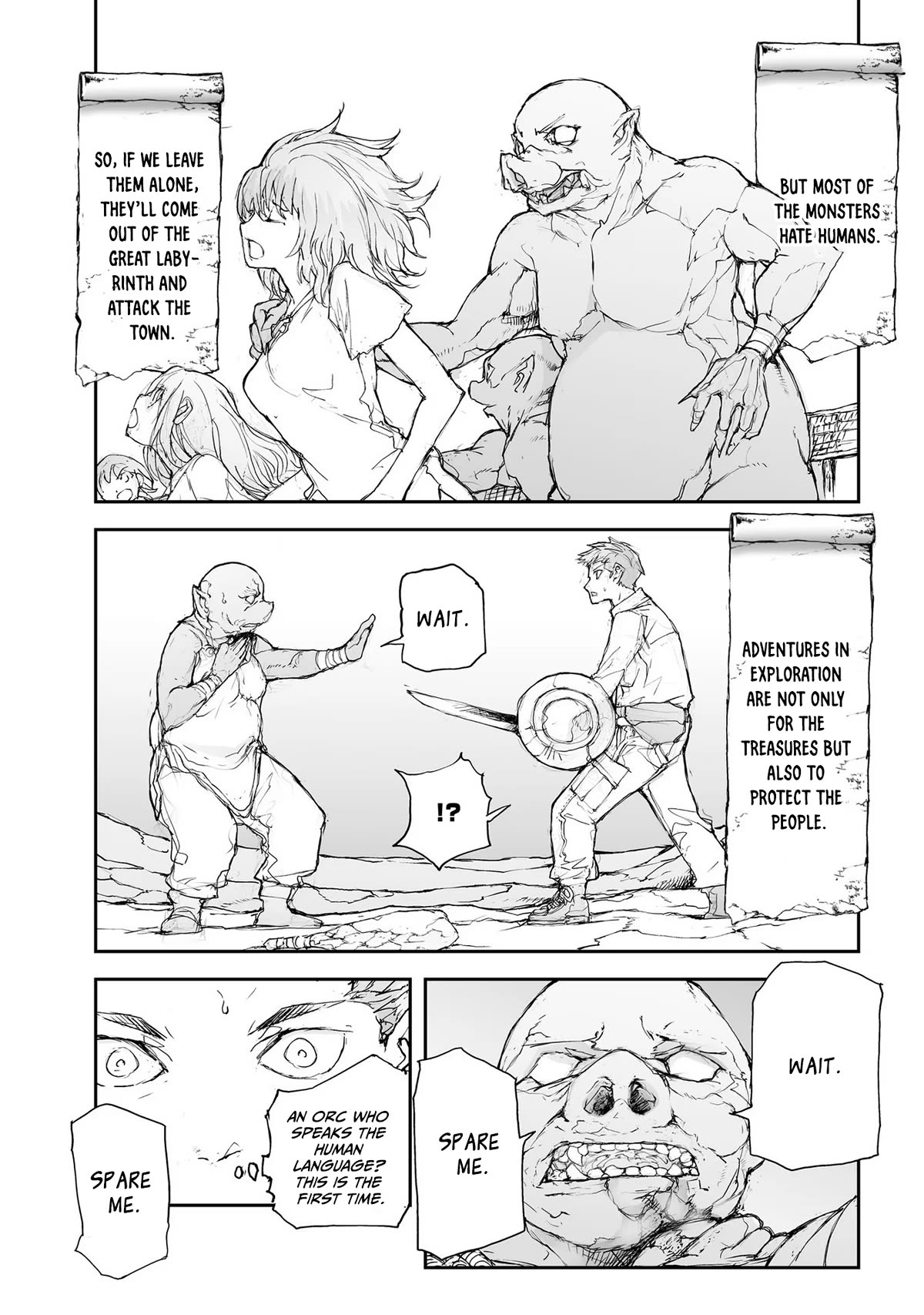 Handyman Saitou In Another World Chapter 113 page 3 - Chapter 113: Orc