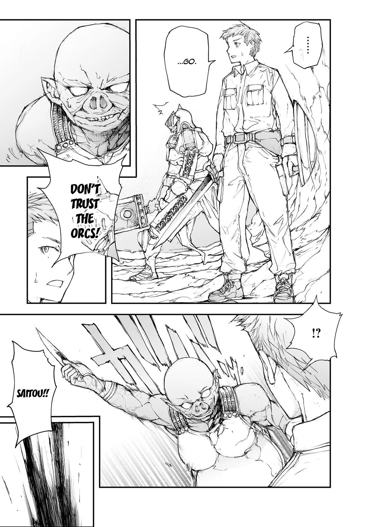 Handyman Saitou In Another World Chapter 113 page 4 - Chapter 113: Orc