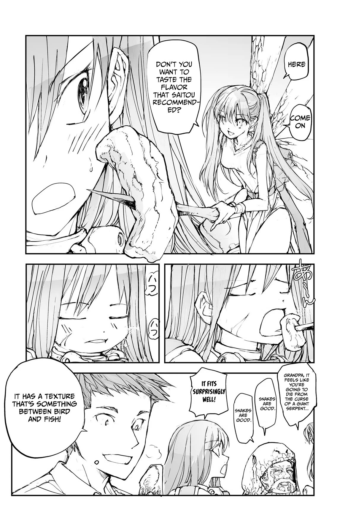 Handyman Saitou In Another World Chapter 117 page 5 - Chapter 117: Deep-fried Giant Serpent and Tanmaki Fruit