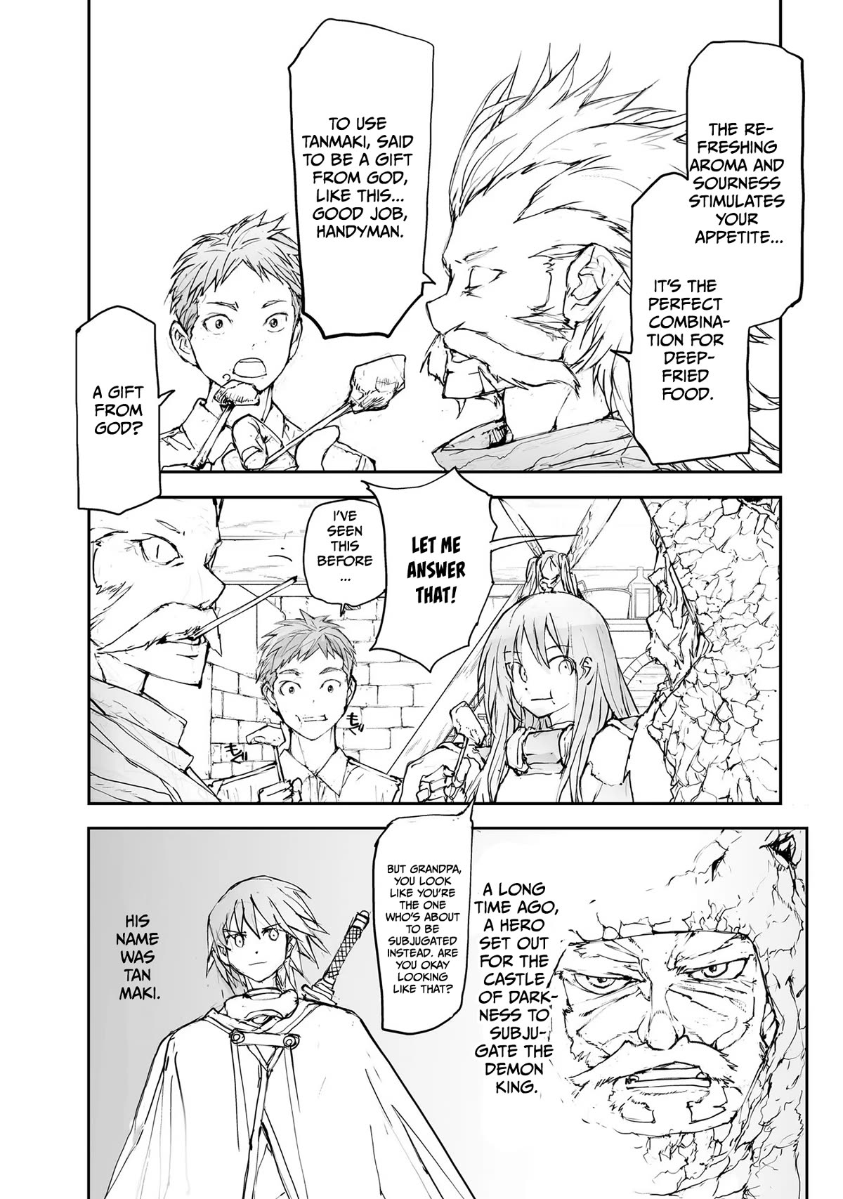 Handyman Saitou In Another World Chapter 117 page 6 - Chapter 117: Deep-fried Giant Serpent and Tanmaki Fruit