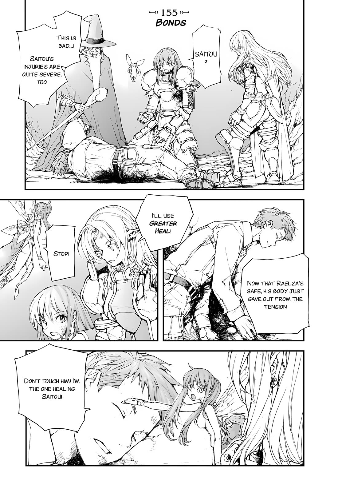 Handyman Saitou In Another World Chapter 155 page 1 - Chapter 155: Bonds