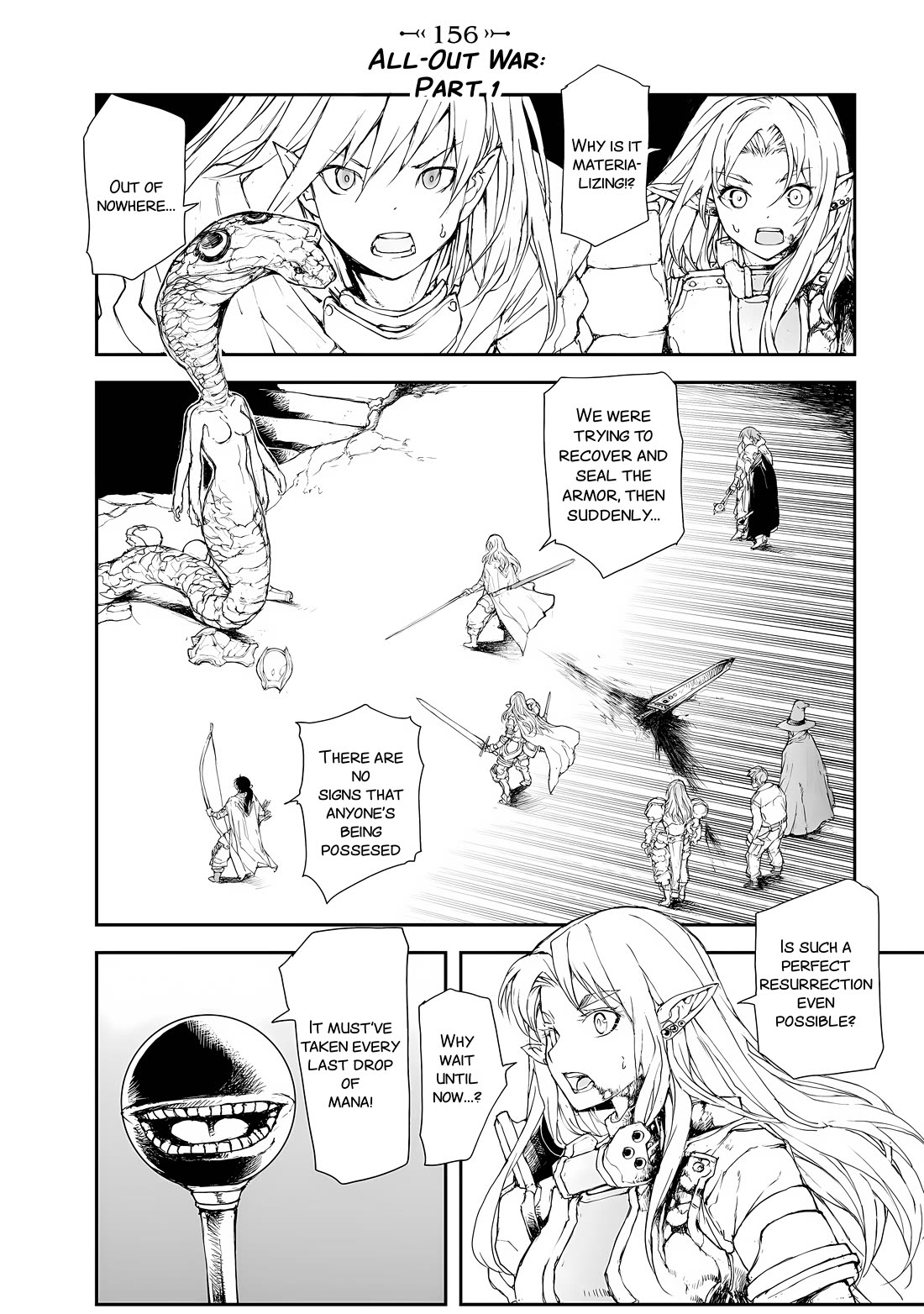 Handyman Saitou In Another World Chapter 156 page 1 - Chapter 156: All-Out War: Part 1