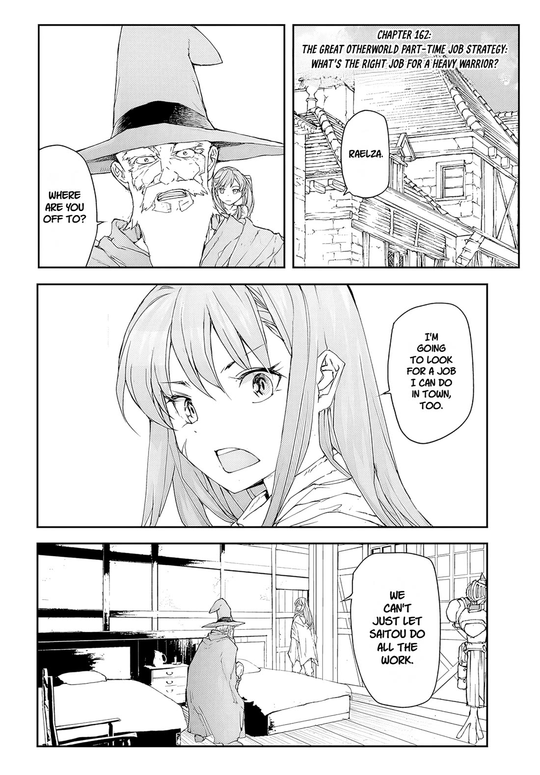 Handyman Saitou In Another World Chapter 162 page 1 - Chapter 162: The Great Otherworld Part-Time Job Strategy - What’s the Right Job for a Heavy Warrior?