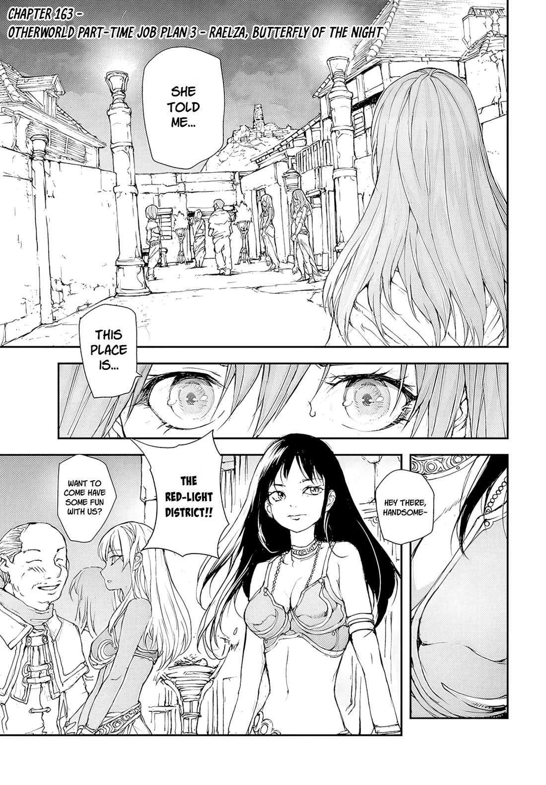 Handyman Saitou In Another World Chapter 163 page 1 - Chapter 163: The Great Otherworld Part-Time Job Plan 3 - Raelza, Butterfly of the Night