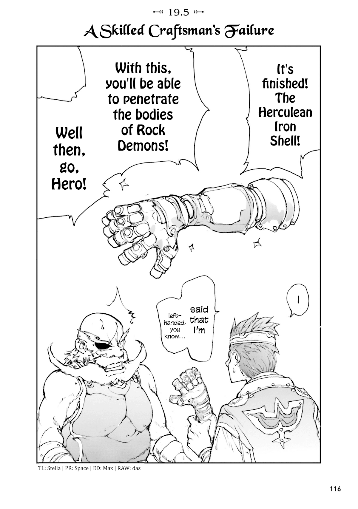 Handyman Saitou In Another World Chapter 19.5 page 1 - Chapter 19.5: A Skilled Craftsman's Failure