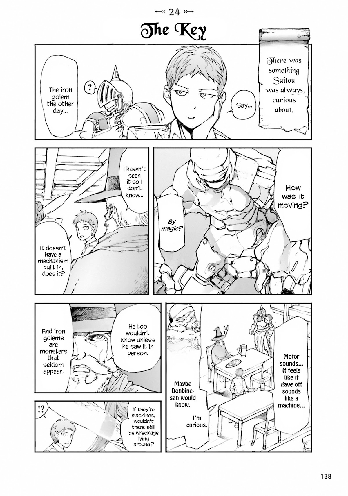 Handyman Saitou In Another World Chapter 24 page 1 - Chapter 24: The Key