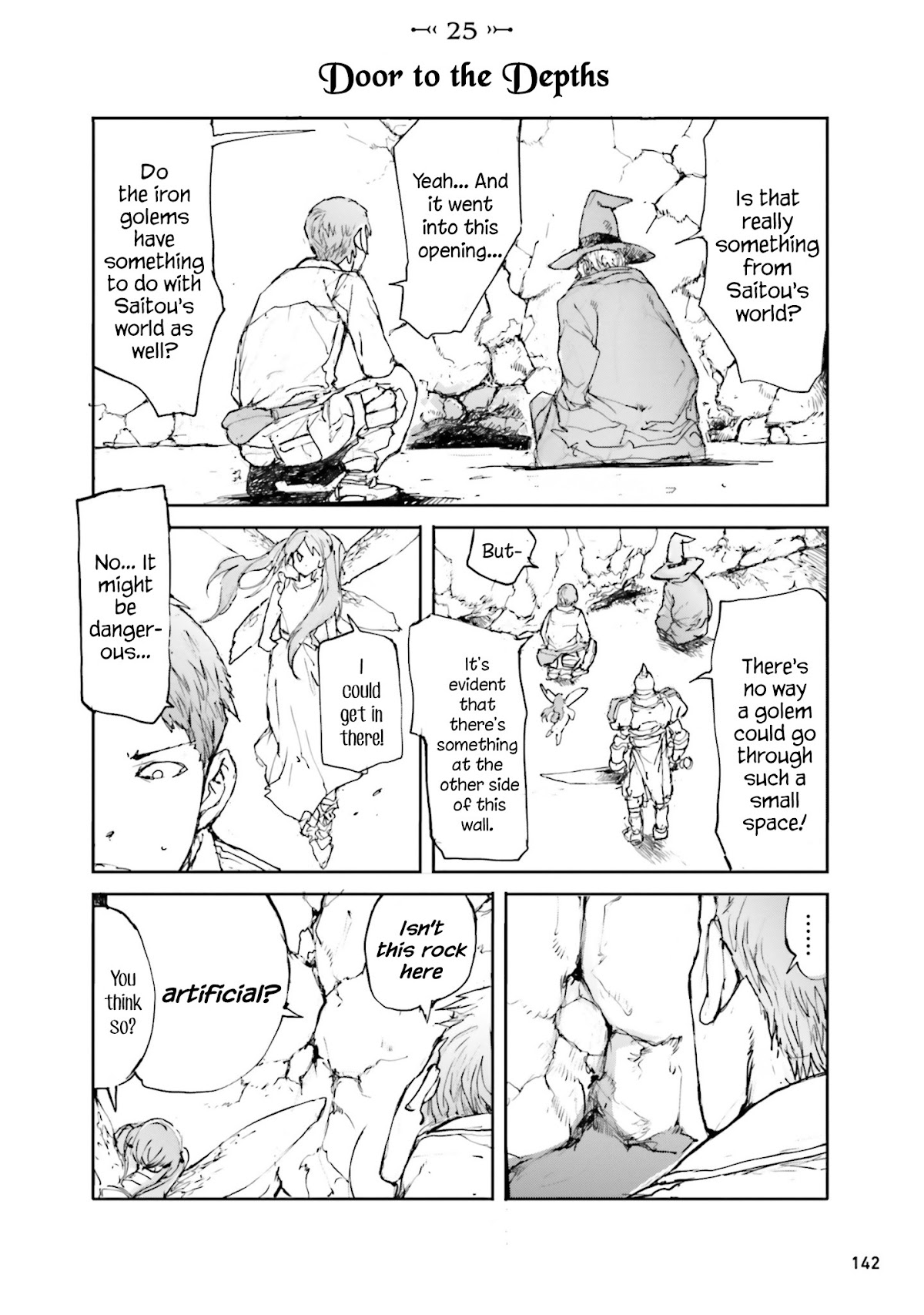Handyman Saitou In Another World Chapter 25 page 1 - Chapter 25: Door to the Depths