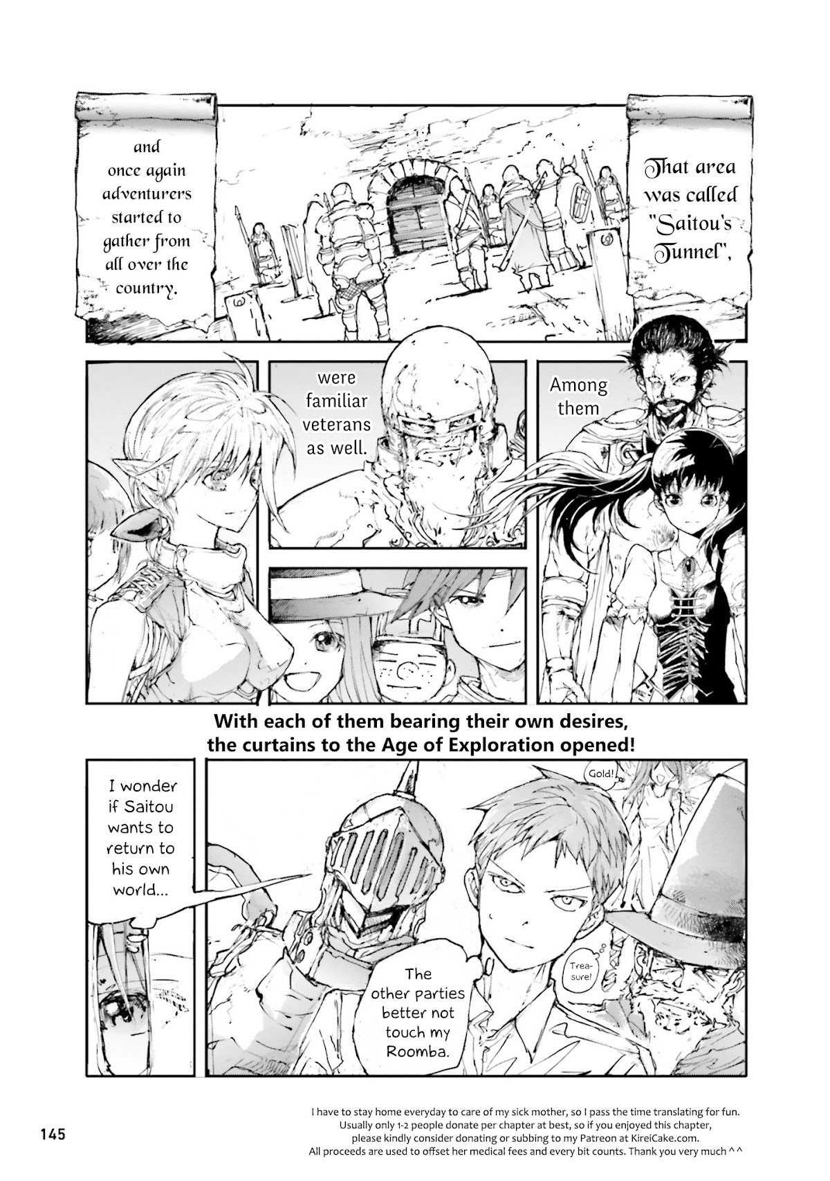 Handyman Saitou In Another World Chapter 25 page 4 - Chapter 25: Door to the Depths