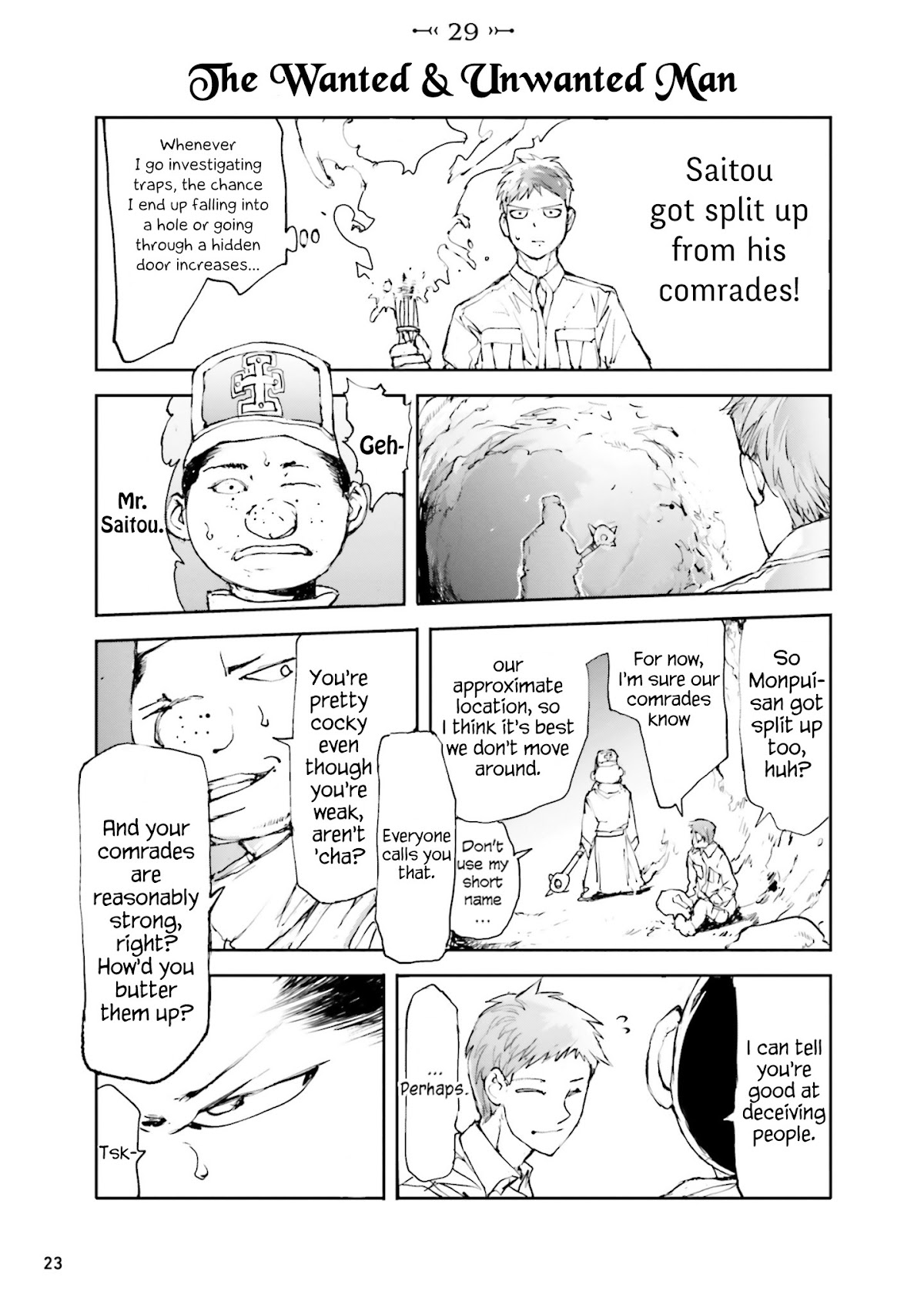 Handyman Saitou In Another World Chapter 29 page 1 - Chapter 29: The Wanted & Unwanted Man