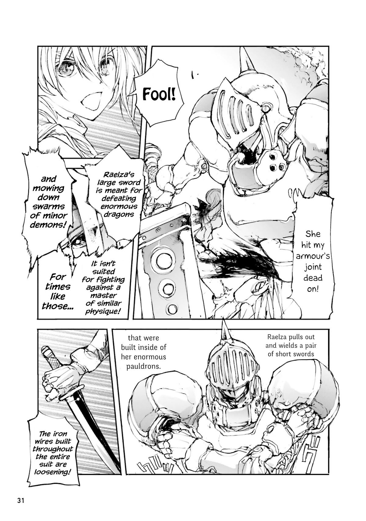 Handyman Saitou In Another World Chapter 30 page 3 - Chapter 30: Duel! Elf vs Thick Dame