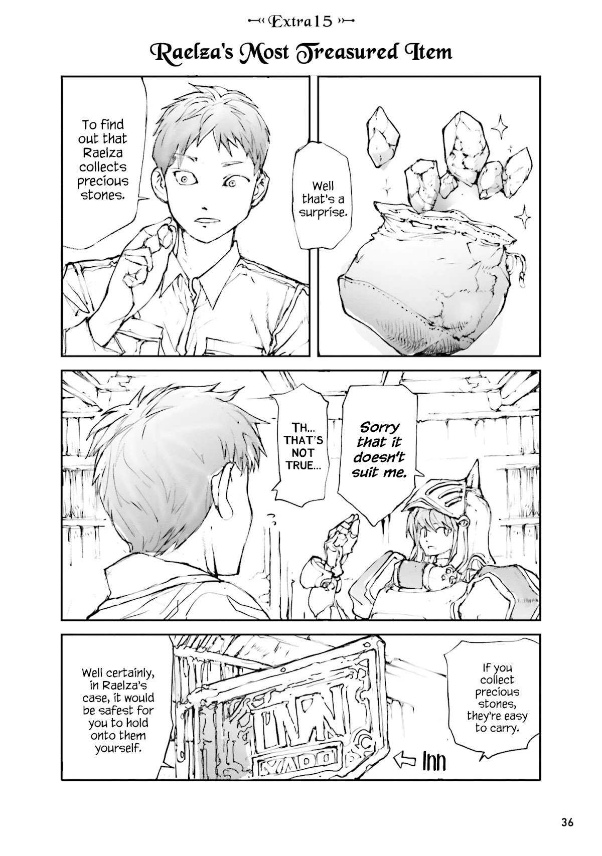 Handyman Saitou In Another World Chapter 31.5 page 1 - Chapter 31.5: Raelza's Most Treasured Item