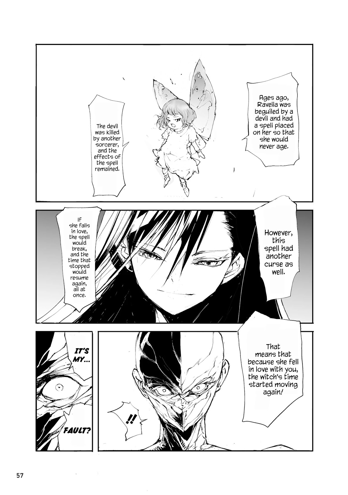 Handyman Saitou In Another World Chapter 33.5 page 4 - Chapter 33.5: The Ninja With the Legendary Skill & The Witch Who Lived for 400 Years Travel Edition