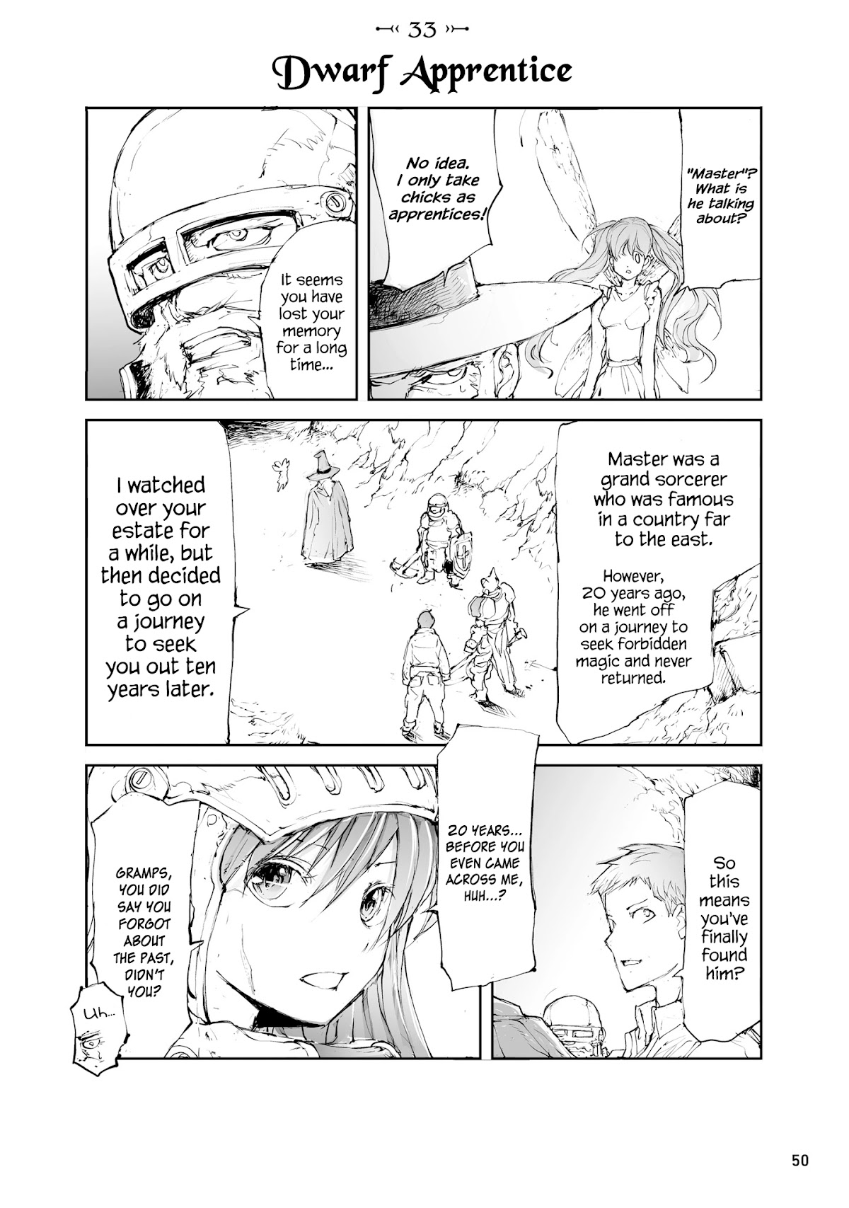Handyman Saitou In Another World Chapter 33 page 1 - Chapter 33: Dwarf Apprentice