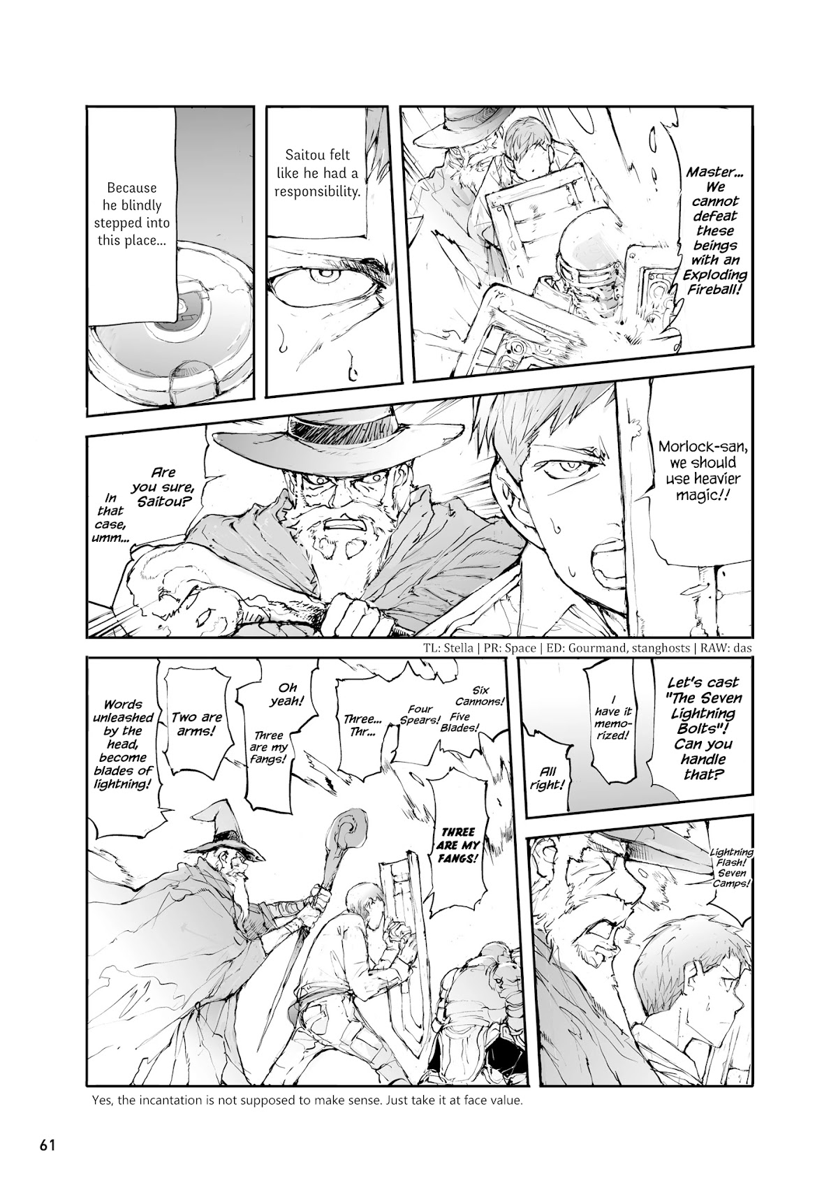 Handyman Saitou In Another World Chapter 34 page 3 - Chapter 34: Group Combat