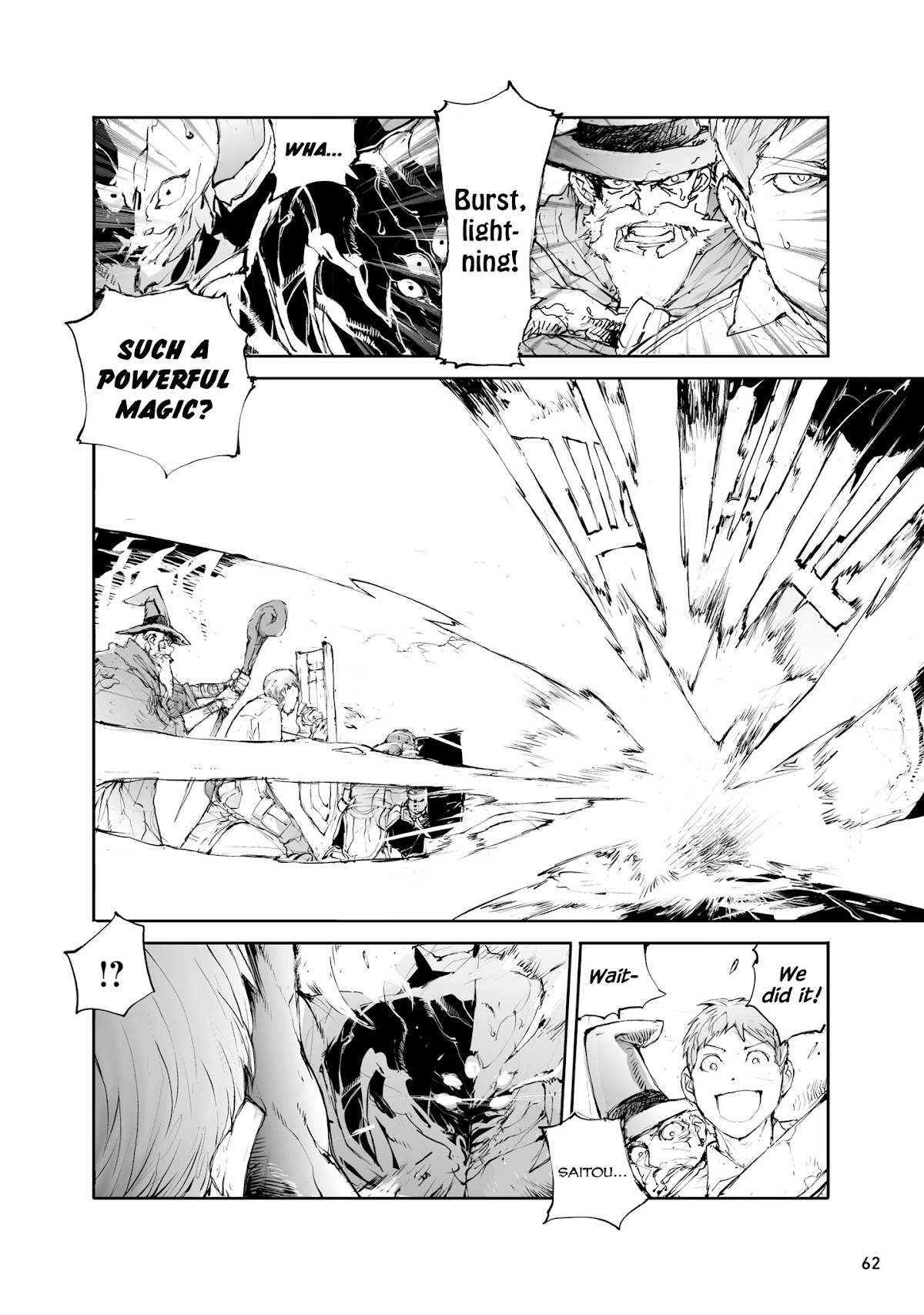 Handyman Saitou In Another World Chapter 34 page 4 - Chapter 34: Group Combat