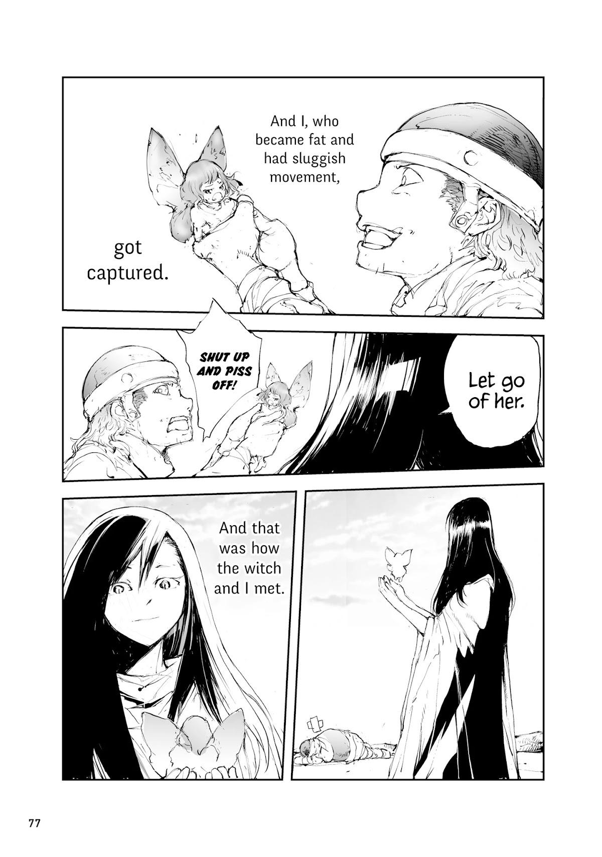 Handyman Saitou In Another World Chapter 36.5 page 2 - Chapter 36.5: The Witch Who Lived for 400 Years & The Black-Winged Fairy