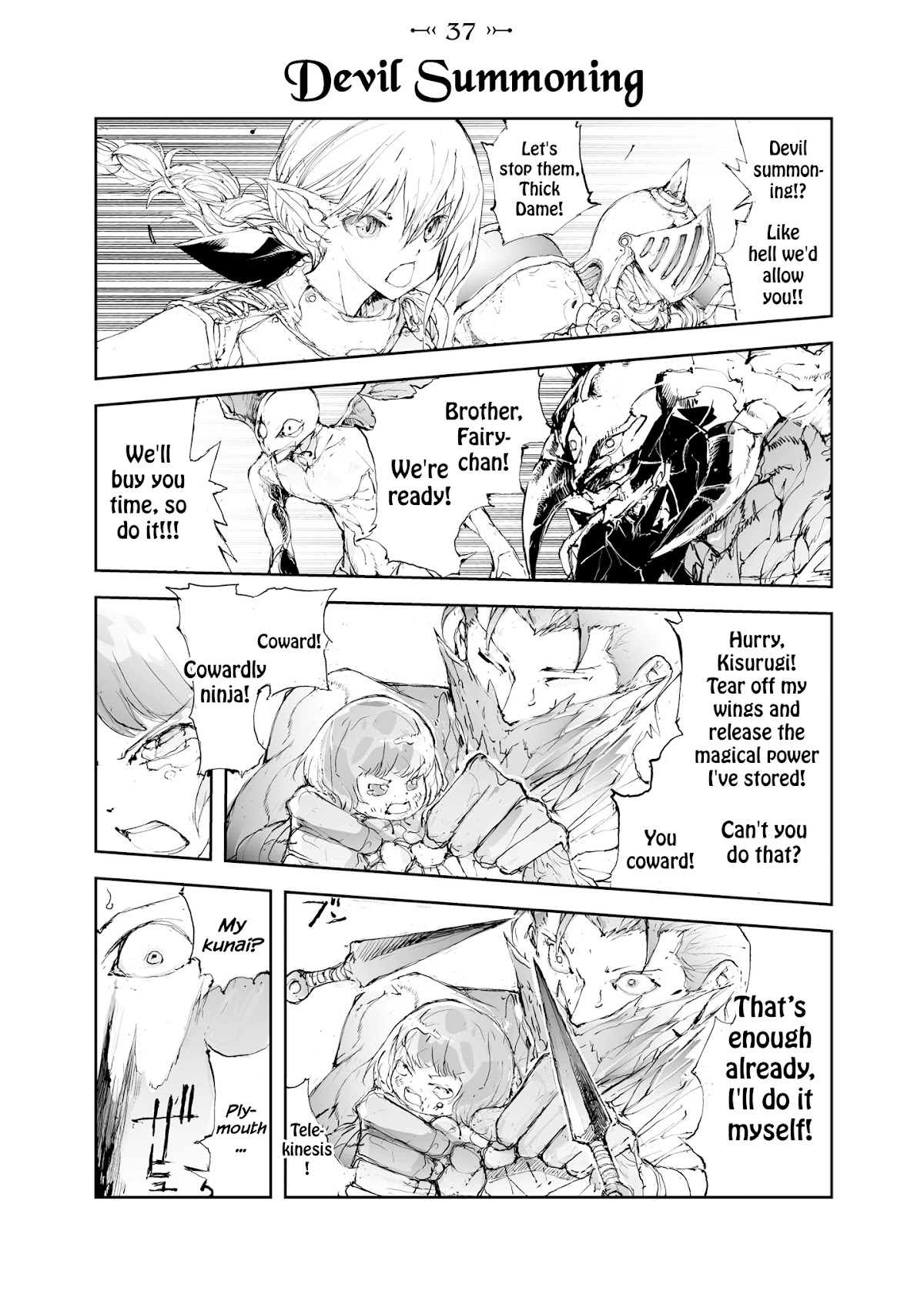 Handyman Saitou In Another World Chapter 37 page 1 - Chapter 37: Devil Summoning