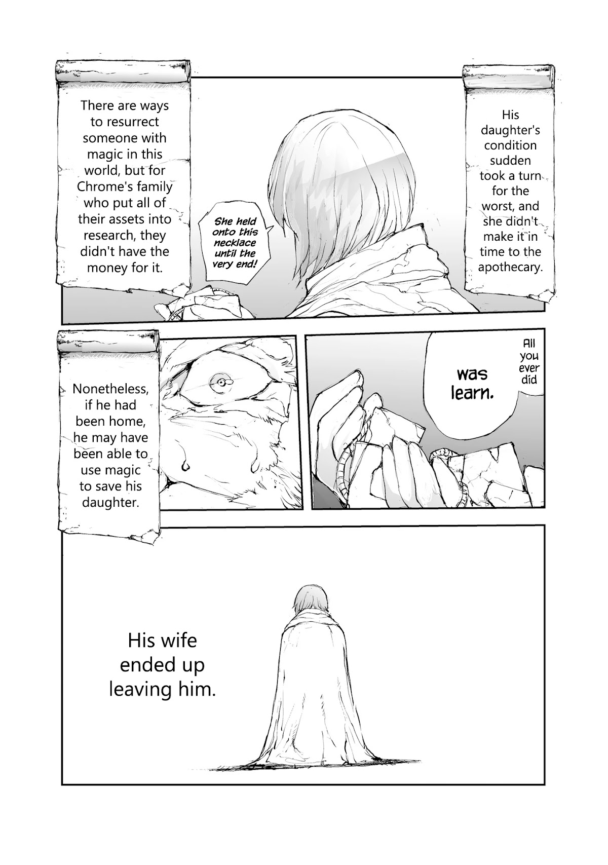 Handyman Saitou In Another World Chapter 38.5 page 3 - Chapter 38.5: The Foolish Sorcerer Who Desired to Rewind Time