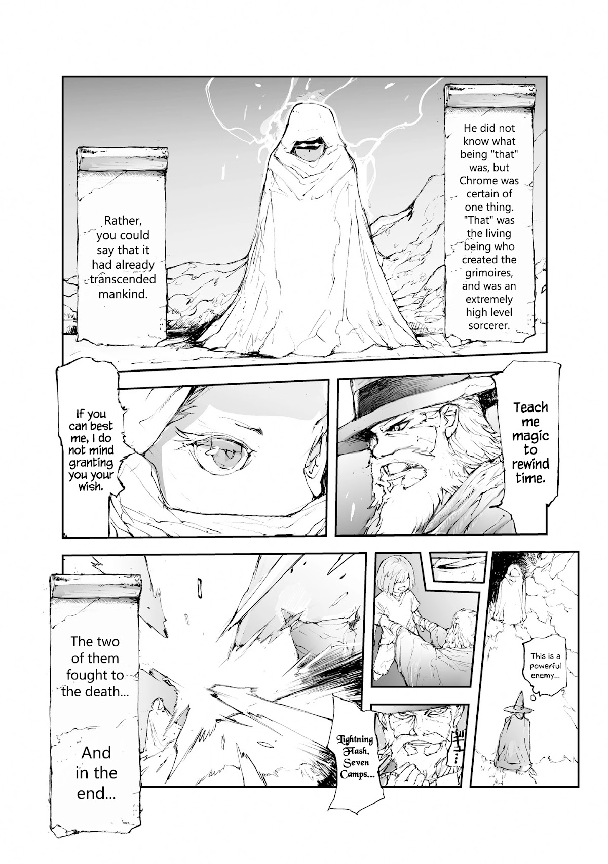 Handyman Saitou In Another World Chapter 38.5 page 6 - Chapter 38.5: The Foolish Sorcerer Who Desired to Rewind Time