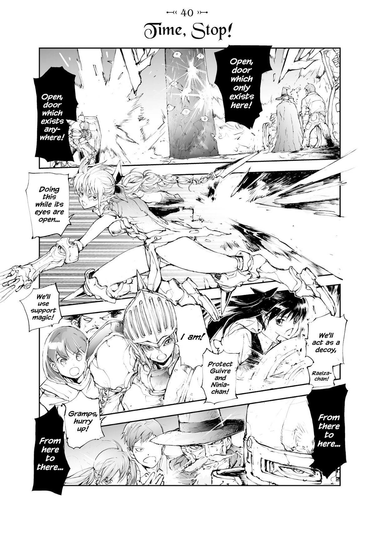 Handyman Saitou In Another World Chapter 40 page 1 - Chapter 40: Time, Stop!