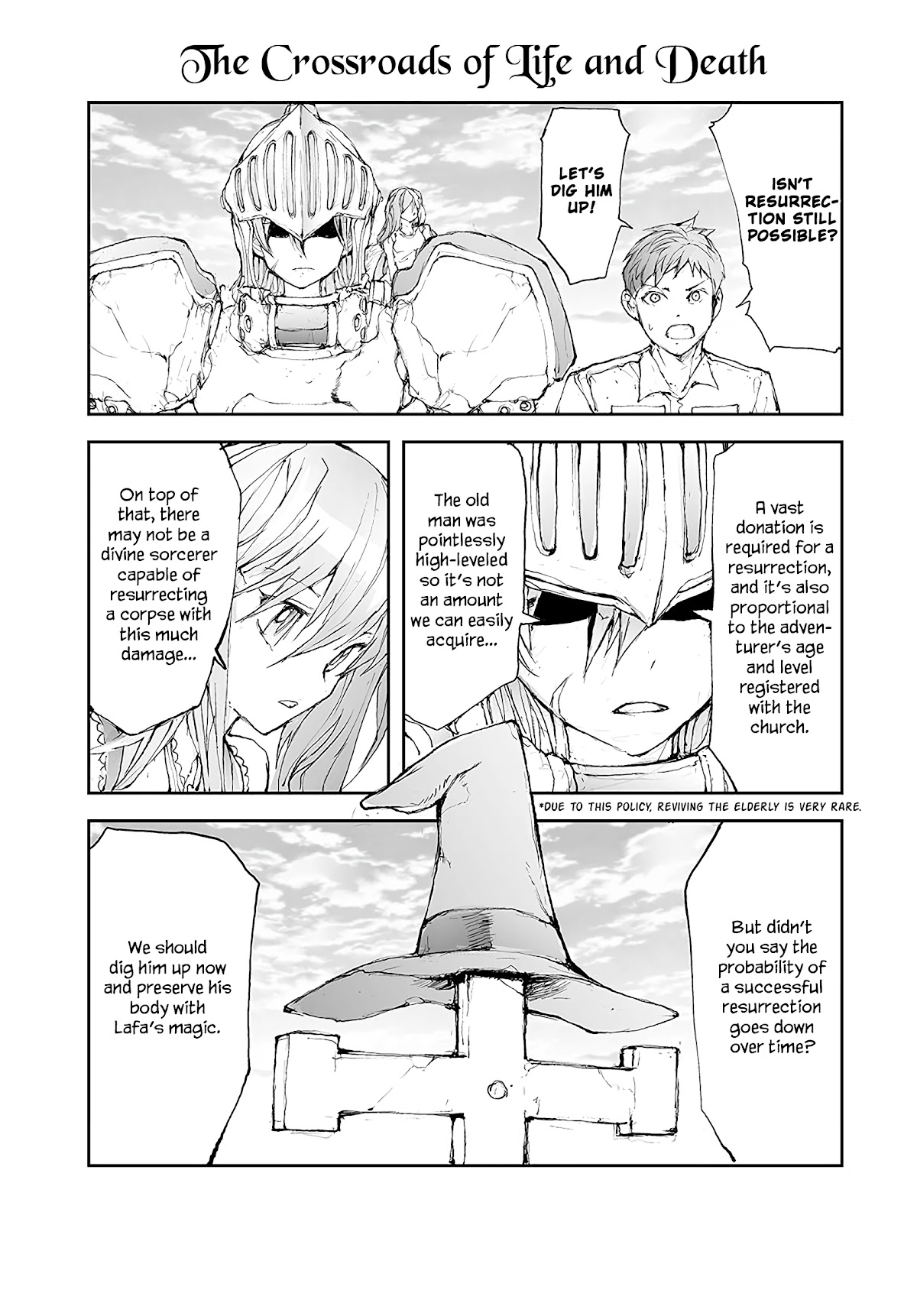 Handyman Saitou In Another World Chapter 58 page 1 - Chapter 58: The Crossroads of Life and Death