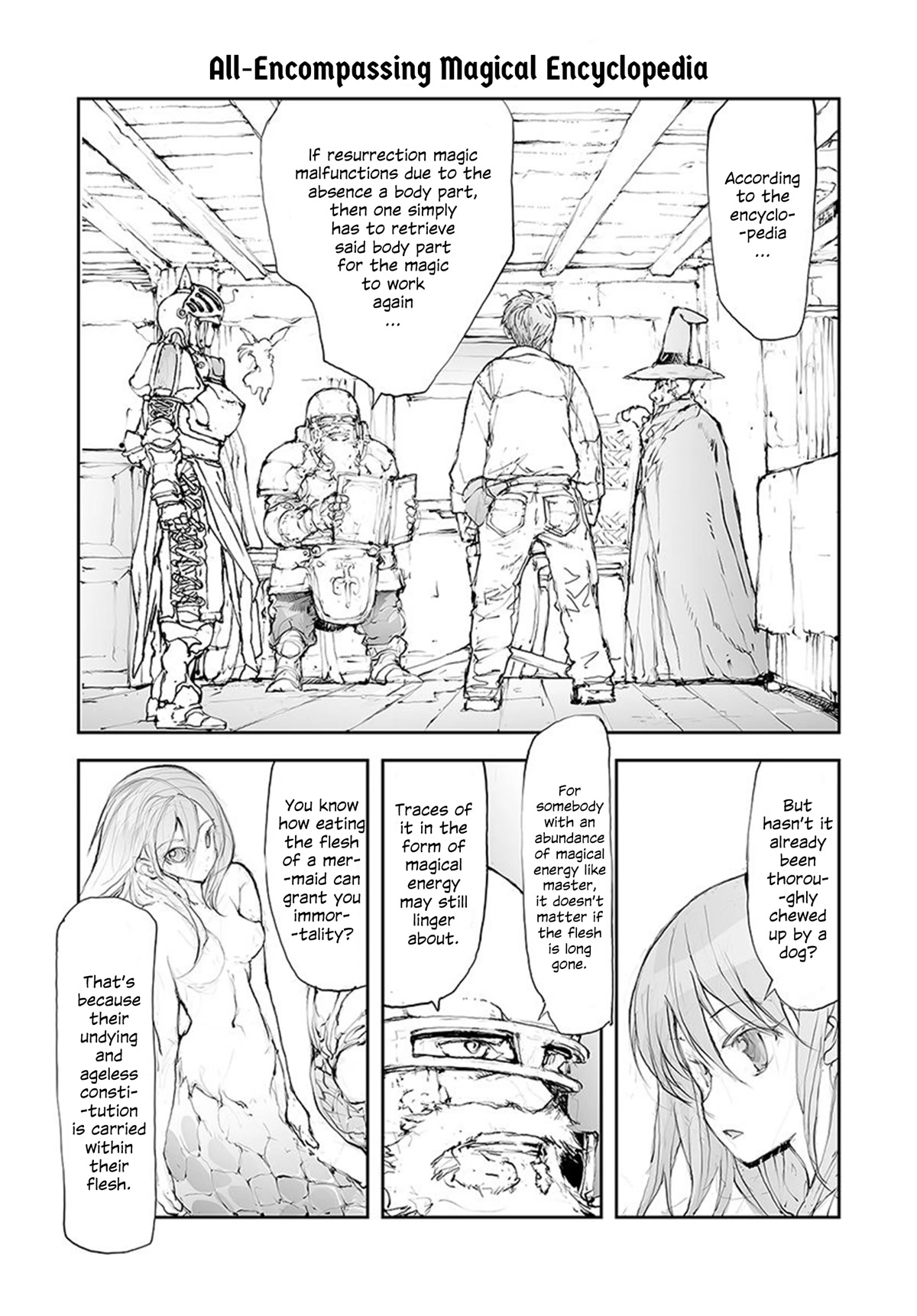 Handyman Saitou In Another World Chapter 63 page 1 - Chapter 63: All-Encompassing Magical Encyclopedia